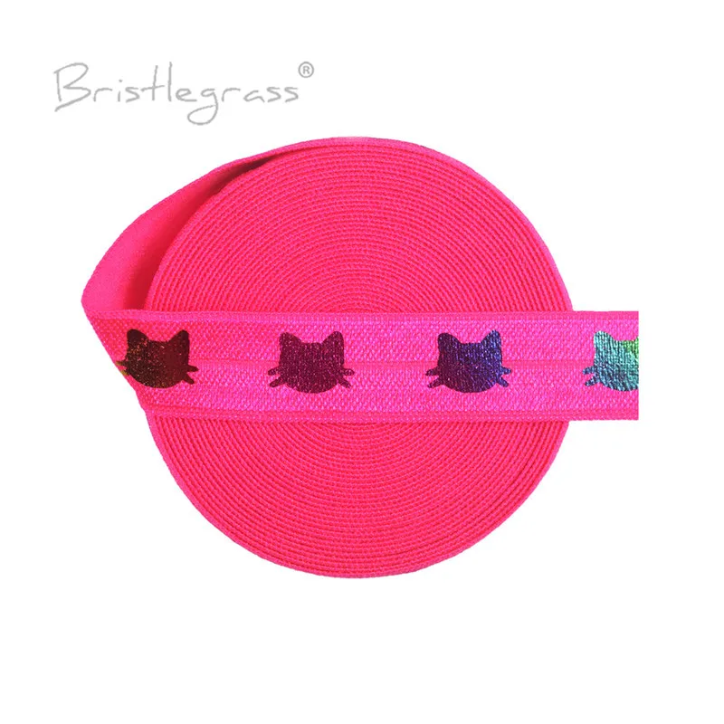 5 ярдов эластичный галстук-бабочка для волос 15 мм |