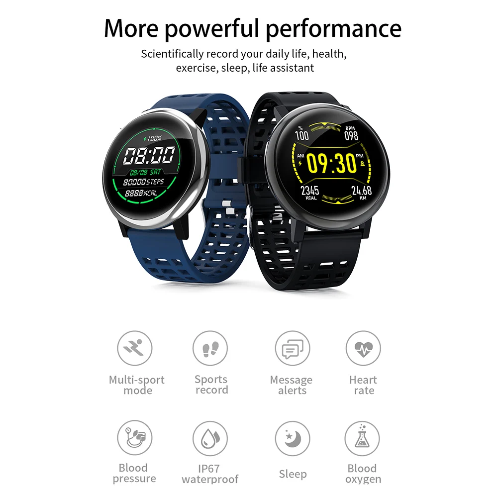 Смарт браслет er3.0 с сенсорным экраном шагомером и Пульсометром|Смарт-браслеты| |