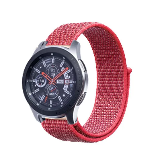 Huawei GT 2 нейлоновый ремешок для samsung Galaxy 42 мм 46 мм Active 2 gear S2 S3 20 мм 22 мм Sport Loop Huami Amazit GTR Bip браслет