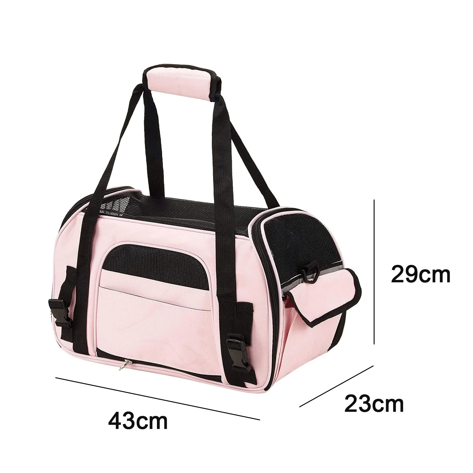 

Small Pet Travel Bag Hamster Carrier Breathable Shoulder Strap Outdoor Carring Bags Small Animal Supplies Dropshipping #M