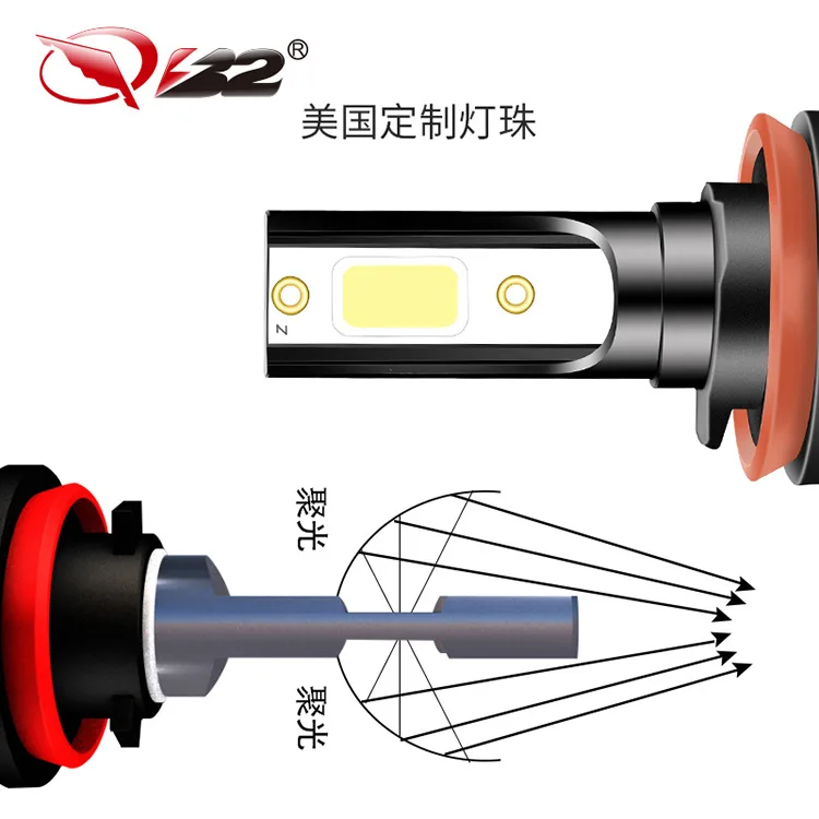 СВЕТОДИОДНЫЙ Автомобильный светильник H4 светодиодный фонарь HB2 автомобильный