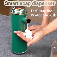 rainbow touchless hand free foam soap dispenser 300ml abs bathroom smart washing hand machine sensor soap dispenser pump ba%c3%b1o