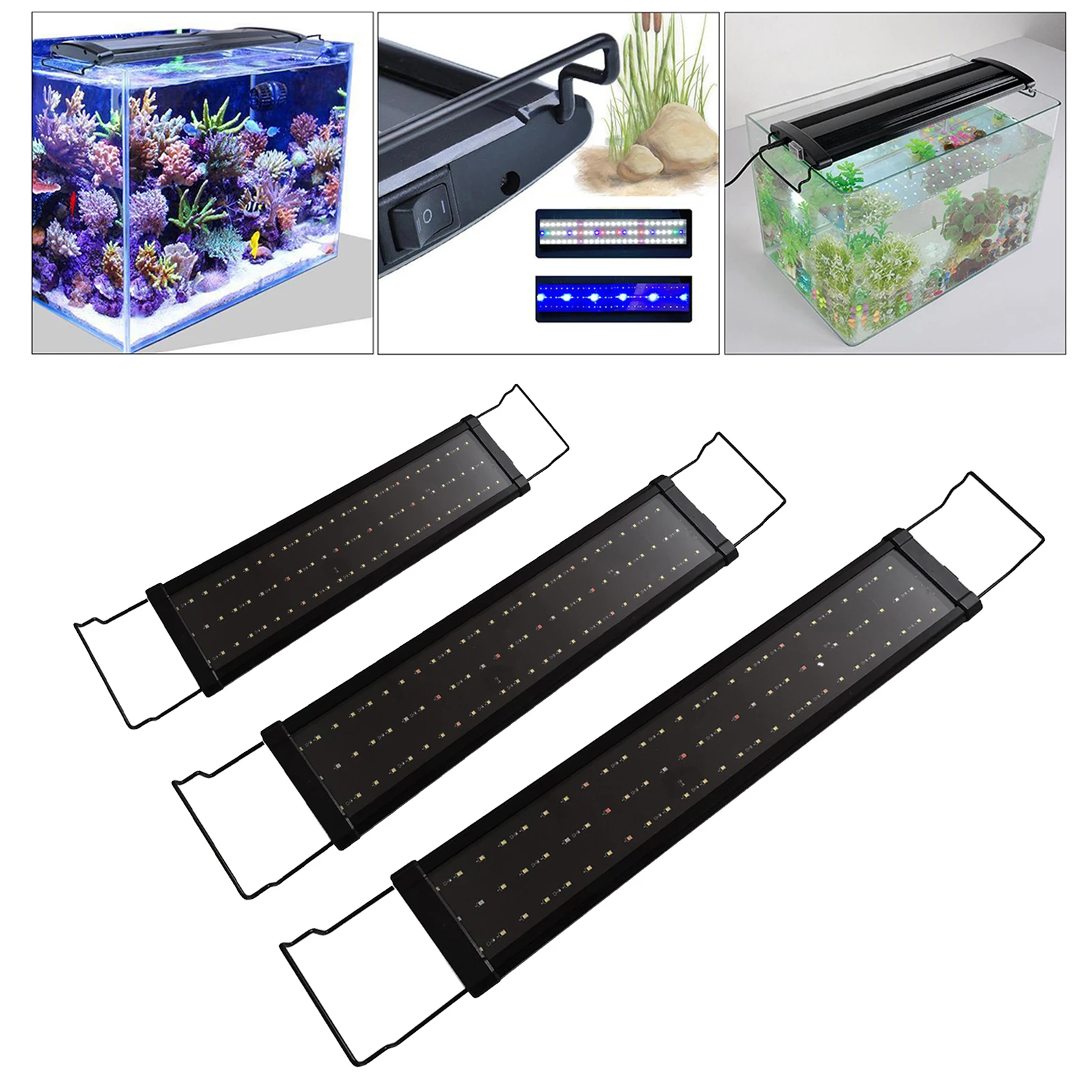 

LED Aquarium Plant Light Full Aquarium Lighting Lamp for Freshwater