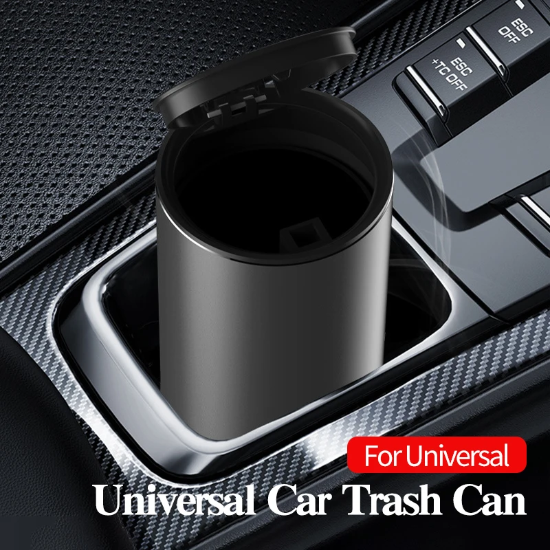 

Car Trash Can For Universal Back Seat Press Waste Basket Storage Bin Interior Protection Tool Decoration Accessories