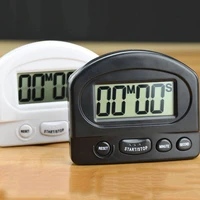 kitchen timer square cooking count new super thin lcd digital screen up countdown alarm magnet clock black white