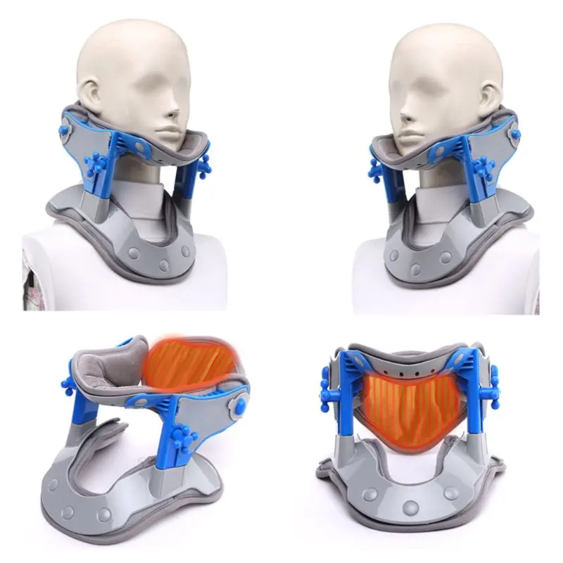 

H7JC Electric Infrared Heating Cervical Traction Neck Collar Spine Support