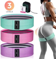fabric resistance bands for legsbuttglutesquats stretch workout exercise booty bands for women indoor fitness