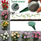 10 шт 5 файл Регулируемый ящик для комнатных растений, ручной Садово-огородный Цветок Трава сеялки для сада Многофункциональный посева диспенсер