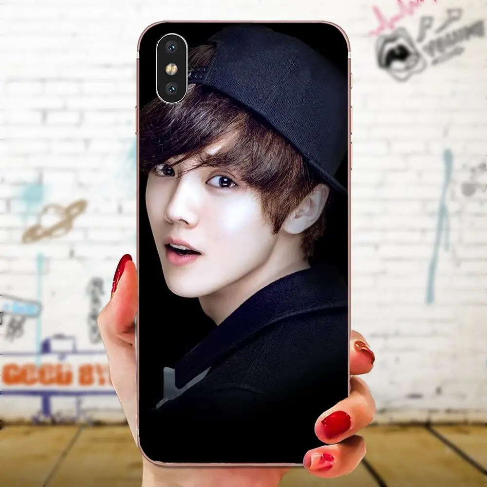 Мягкий чехол для телефона с принтом Exo Band Baekhyun Sehun htc Desire 530 626 628 630 816 820 830 один A9 M7 M8 M9