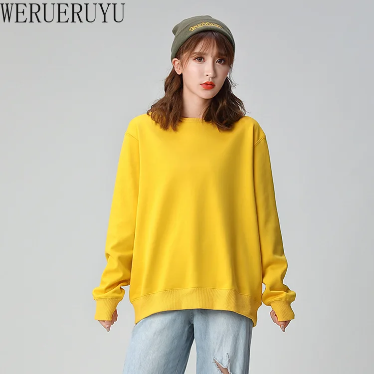 

Новинка Harajuku, свободные пуловеры с длинным рукавом, толстовки для женщин, Осень-зима, эстетическая одежда, 2021, корейские топы, уличная одежда...