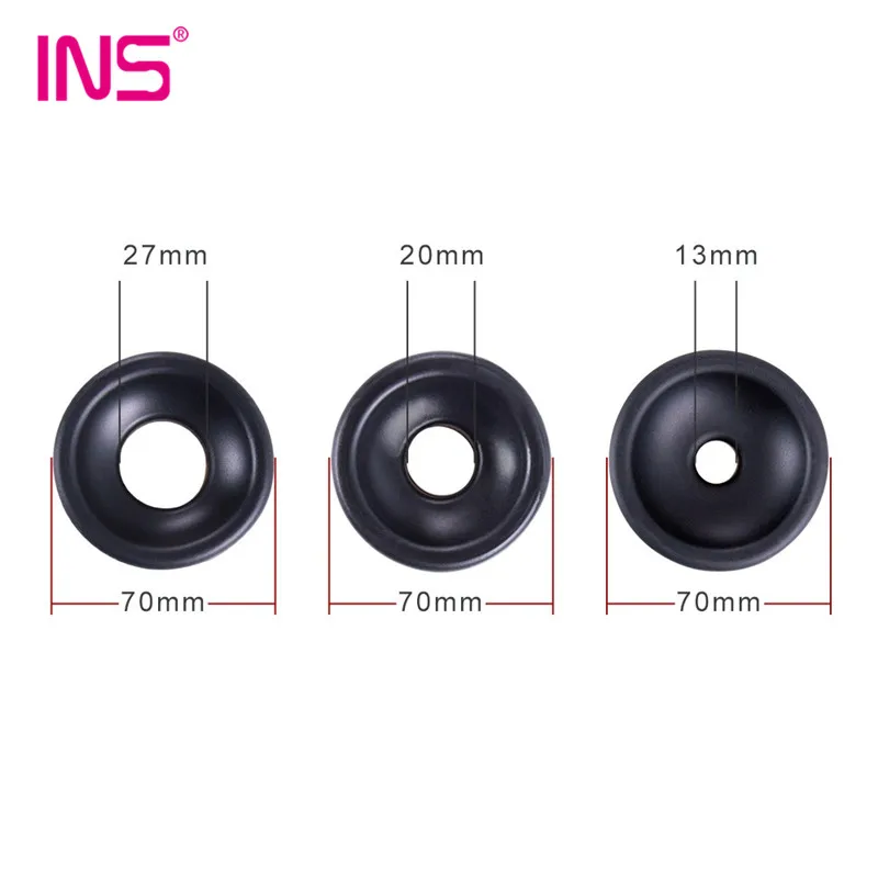 Насос для мягкого пениса 3 размера сменная Крышка резиновый Вакуумный