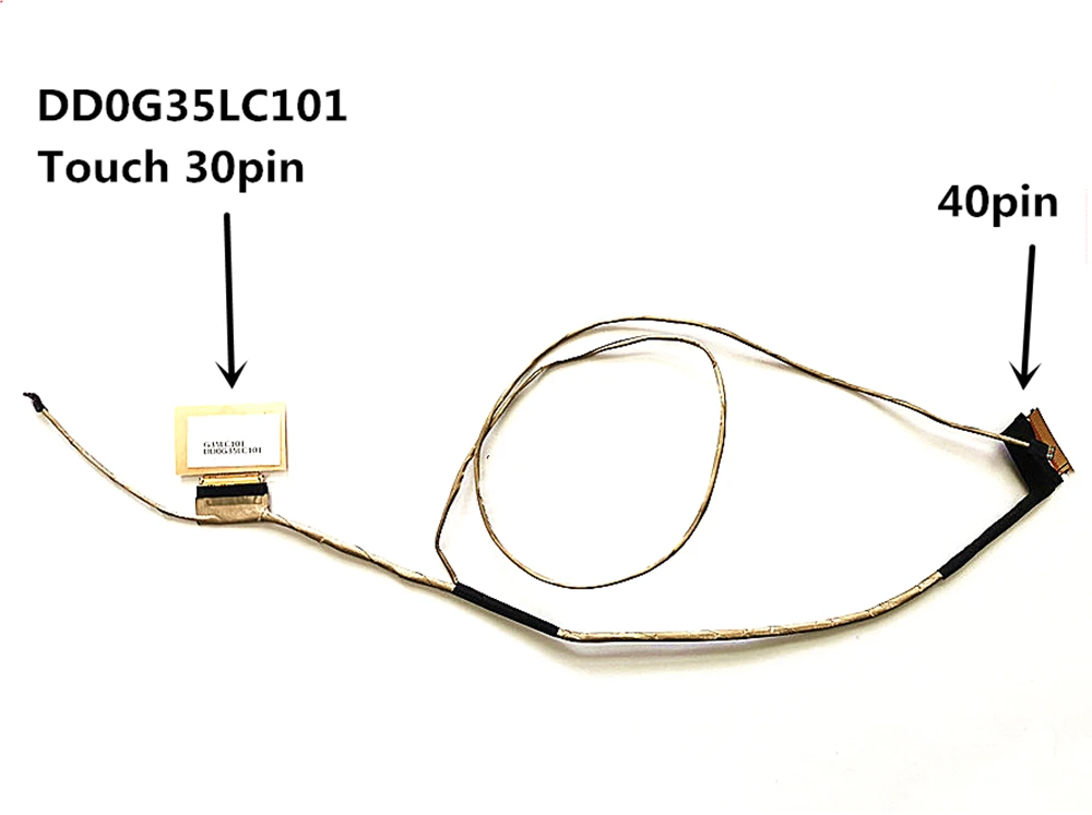 Новый ЖК-/светодиодный кабель для ноутбука HP 15-AX 15-BC 15-BC220NR DD0G35LC001 DD0G35LC010 DD0G35LC011