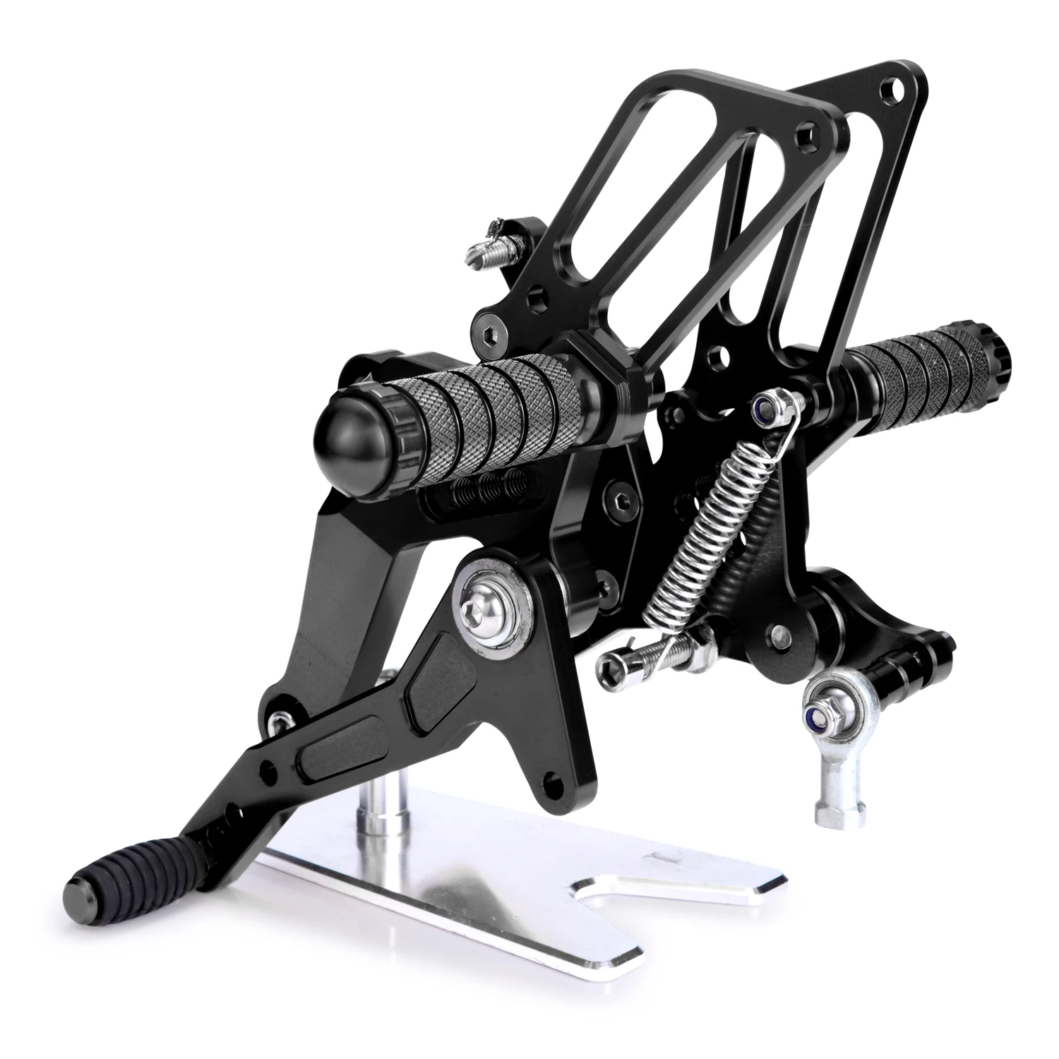 Мотоцикл Rearset для Kawasaki Ninja 400 250 с ЧПУ Регулируемые задние комплекты сдвиг Подножки подножки педали Ninja400 Ninja250