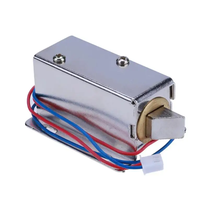 Электронный дверной замок наклонный правый 12 В 0 4 А сборка соленоидное