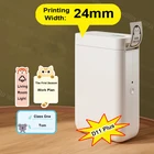 Принтер Niimbot D101 D11 для печати этикеток, карманные мини-этикетки с Bluetooth, термопринтер для этикеток с рулонами бумаги