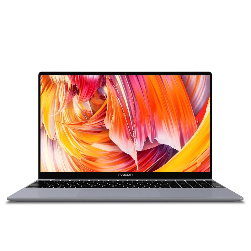 IPASON MaxBook P2 Intel N5095 IPS HD экран с низким уровнем шума разблокировка отпечатком пальца темно-серый 15,6 дюймов 8G 256G Ноутбук игровой компьютер