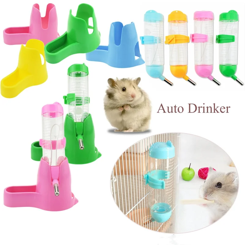 2 в 1 пластиковая бутылка для воды хомяка |