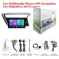 for perodua myvi 2017 2021 accessories car android multimedia player radio 10inch screen dsp stereo gps navigation system 2din
