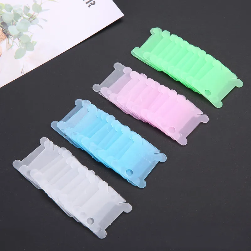 50/100 шт органайзер для ниток вышивка держатель нить ремесло бобины вышитая