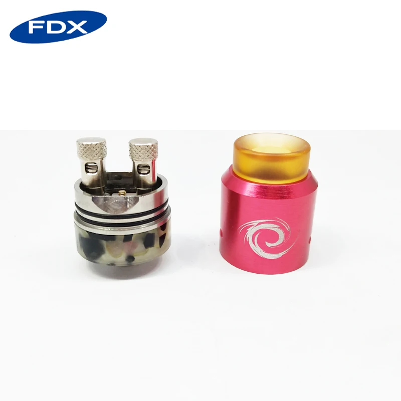 FDX капельный испаритель RDA капельница распылитель 510 резьба 24 мм меховой бак для