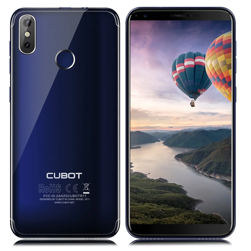 Отремонтированный смартфон CUBOT R11 3g Android 8 1 2 Гб ОЗУ 16 ПЗУ 5 дюймов MTK6580 1. 3G Гц