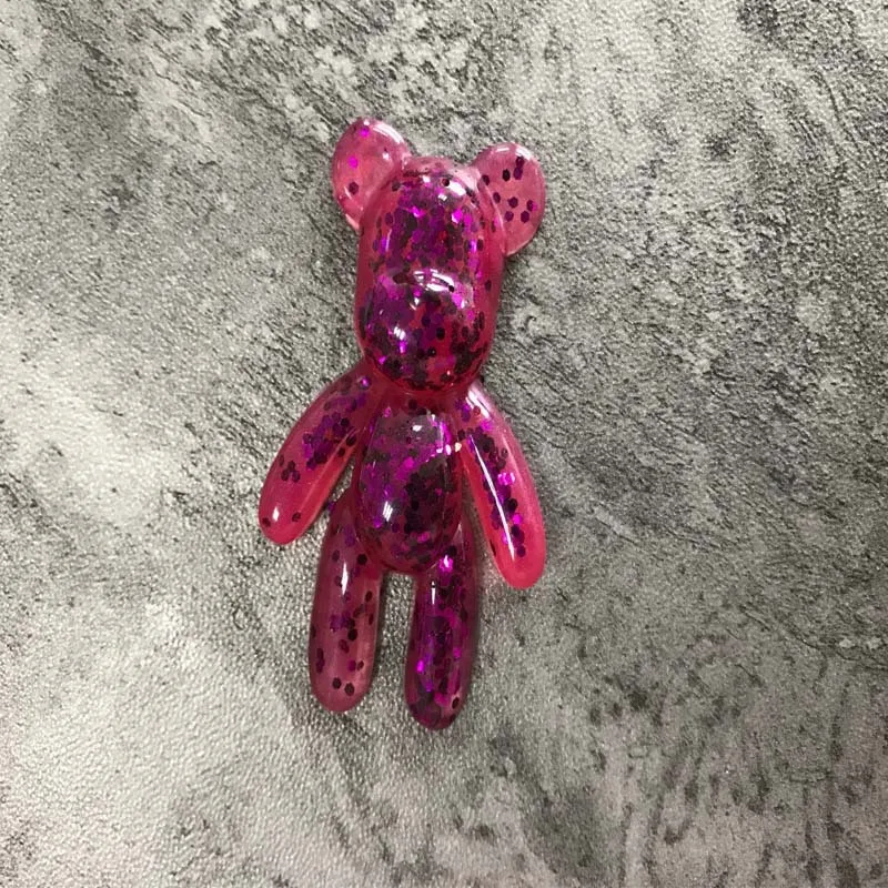 Популярная силиконовая эпоксидная смола в виде медведя 6 стилей для изготовления