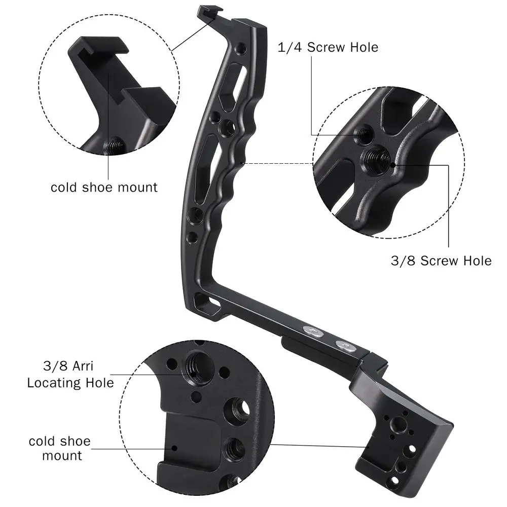 DH12 ручной Стабилизатор камеры Gimbal для Dji Ronin SC крепление Ручка Держатель Ручка Стабилизатор камеры R60