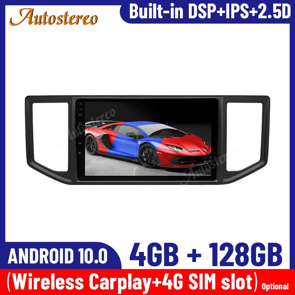 Для VW Crafter 2017 2021 Android 10 0 4G + 128G автомобиля gps навигация dvd плеер Авто головное