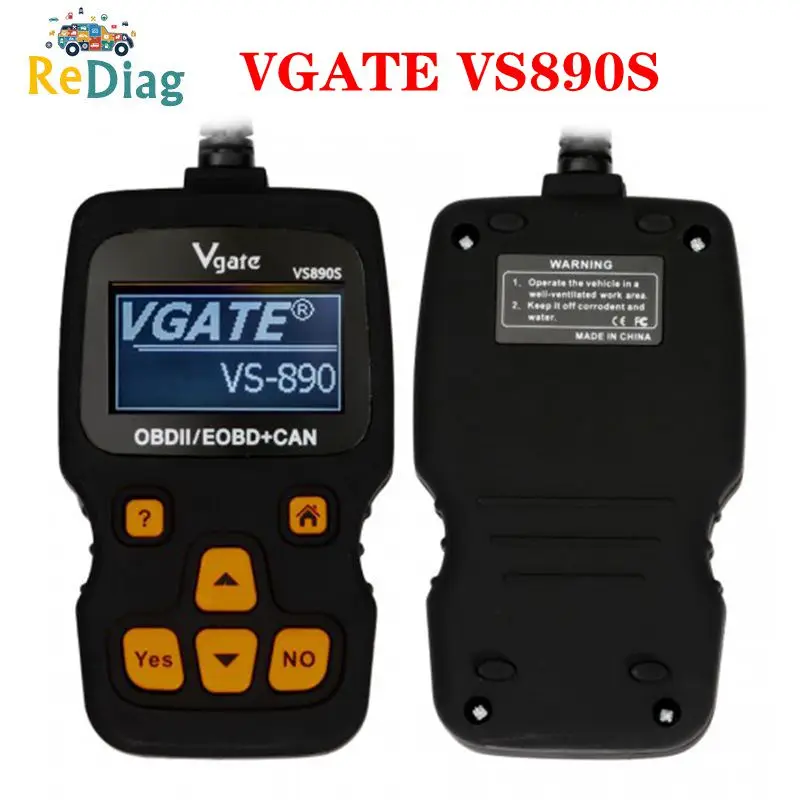 

Vgate VS890S OBD2 диагностический сканер VS890 Vgate сканер VS 890 CAN-BUS многоязычный считыватель кодов автомобиля Бесплатная доставка