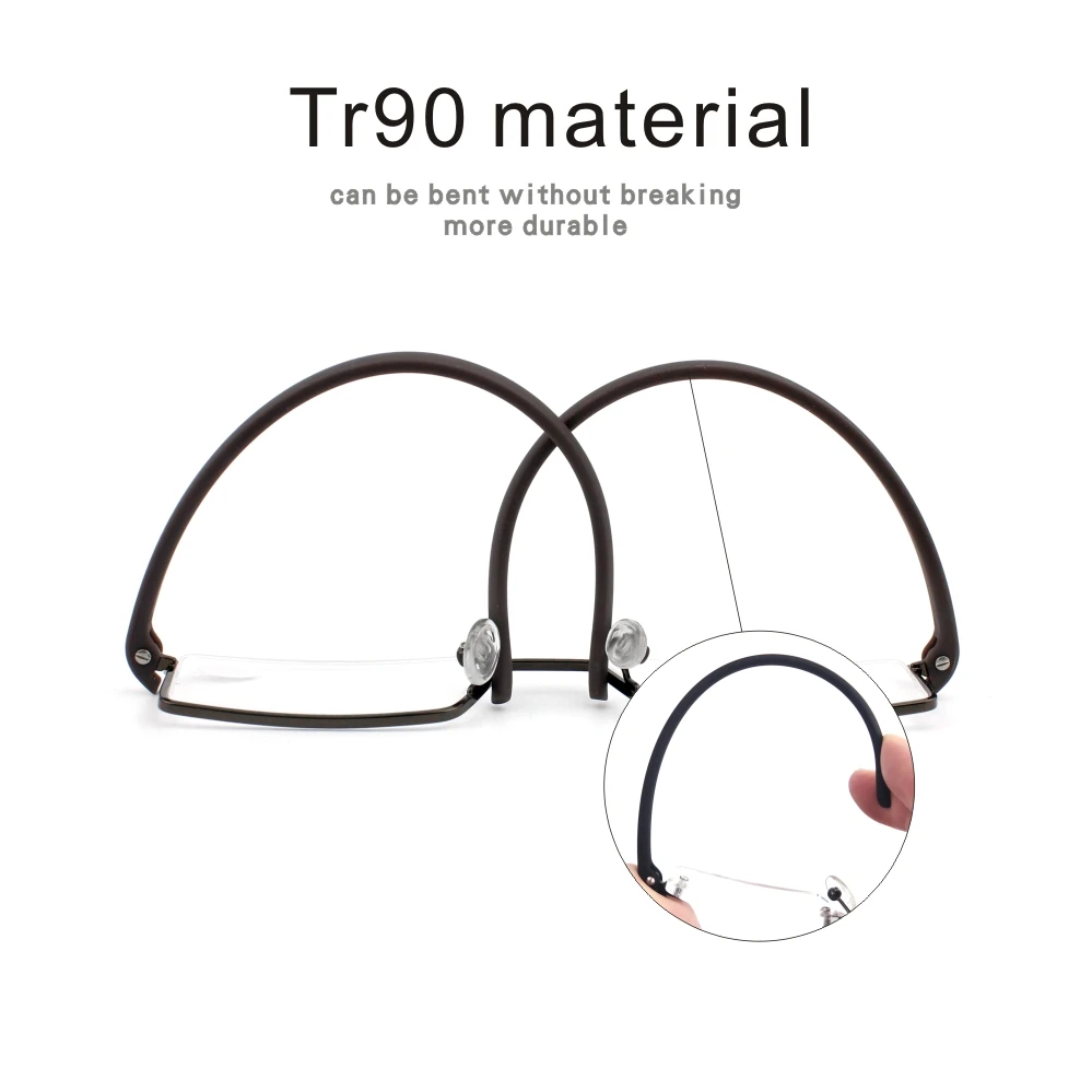 Пресбиопические очки Tr90 ульсветильник металлические для чтения гибкие женские