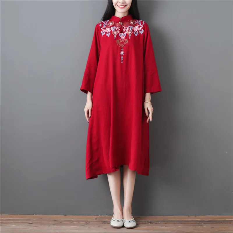 Три четверти рукава юбка с низом по косой и оборками традиционная китайская