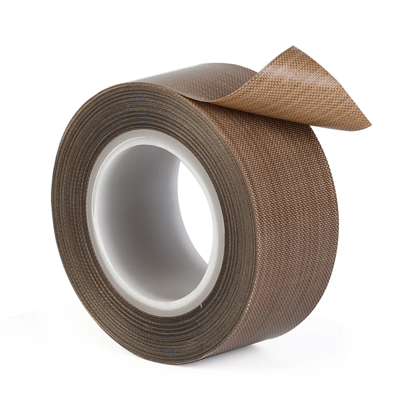 

0.18mm 300 Degree High Temperature Resistance Adhesive Tape Cloth Heat Insulation Sealing Machine PTFE Tape