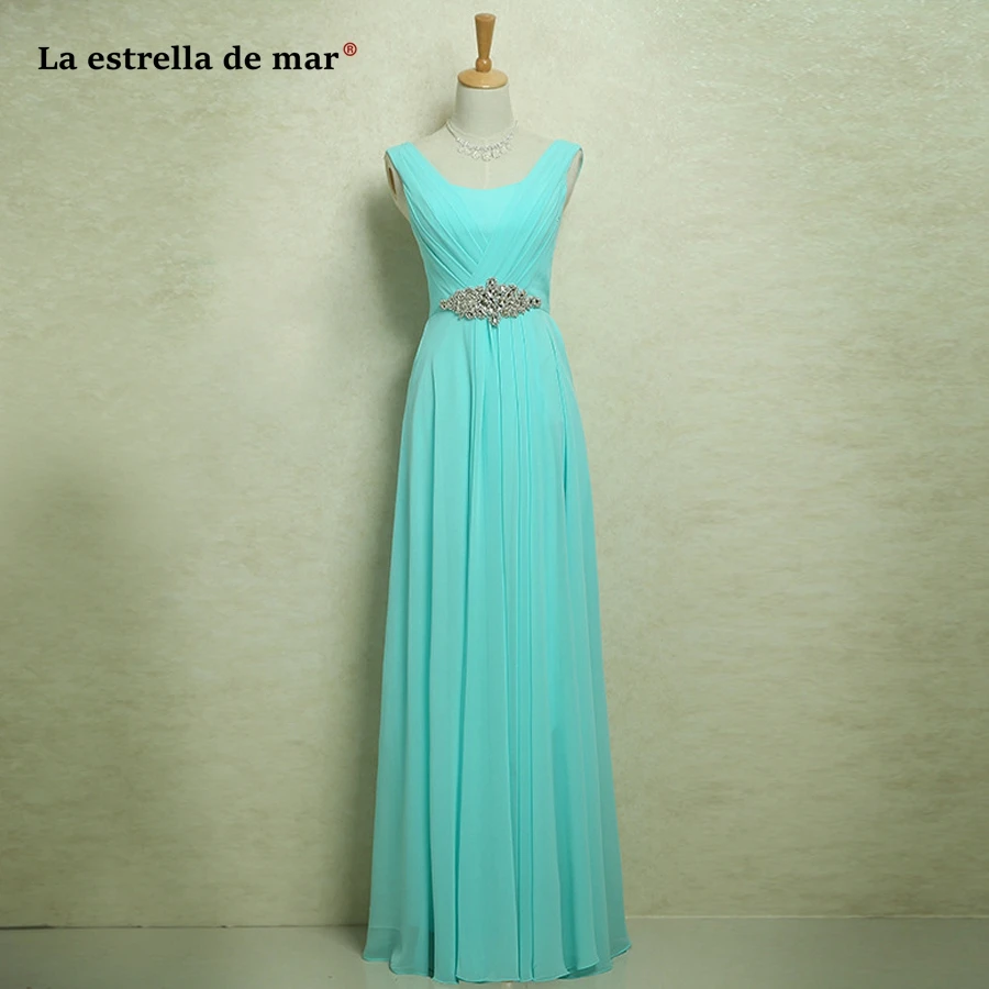 Vestido madrinha2021new шифоновое платье с украшением в виде кристаллов трапециевидной
