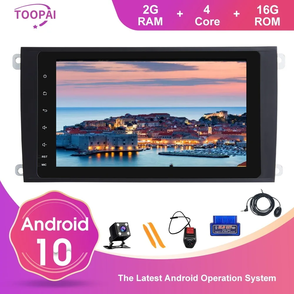 Автомобильный мультимедийный плеер Toopai Android 10 для Mercedes Benz GL ML CLASS W164 X164 ML350 GL320 GL450 GPS