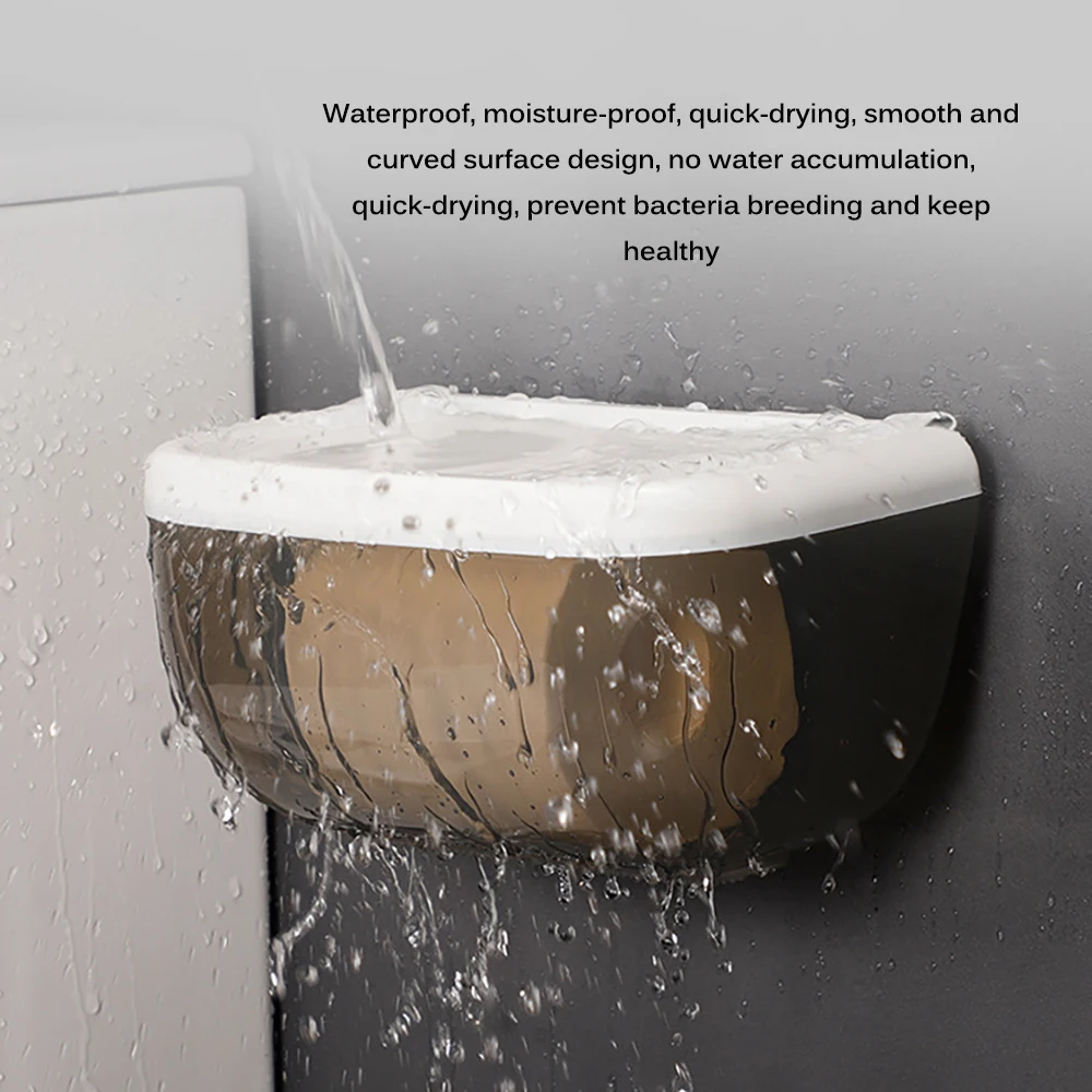 Ванная комната туалет водонепроницаемый бумажный контейнер пластиковая коробка