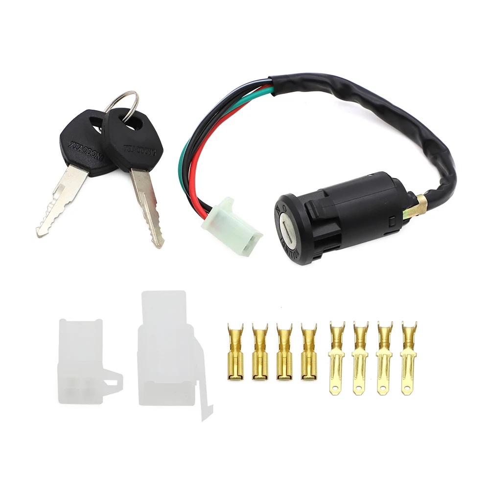 Набор ключей зажигания 4 провода для Honda Urban Express 50 II NC50 NA50 PA50 | Автомобили и