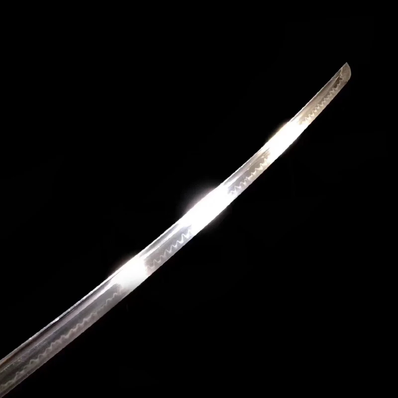 Ручная работа сталь T10 под твердым чтобы ожечь длинный изгиб ножа очень острый