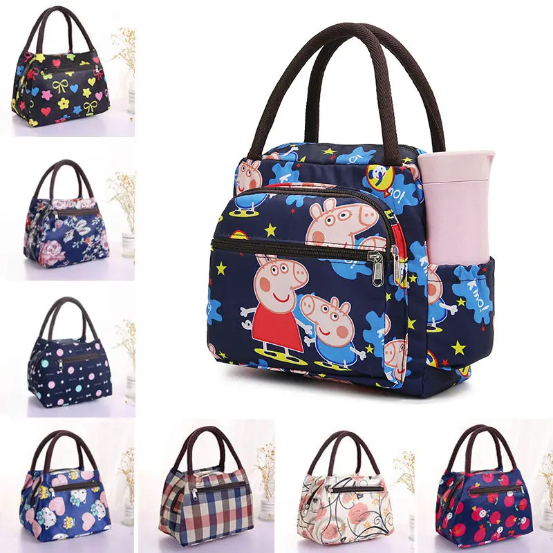 

Hand Bag Lunch Box Bag Student Tote Bag Canvas Bag Waterproof Lunch Bag Mother Bag Lady Small Cloth Bag Lunch Box for Women