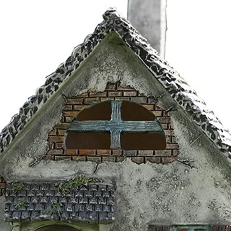 Миниатюрный Сказочный садовый домик AAAK деревенский Лесной Дом миниатюрное