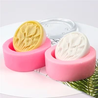 3d silicone soap mold with water chestnut flower shapes diy hand relief cake candle jelly tool plant plaster art decoration