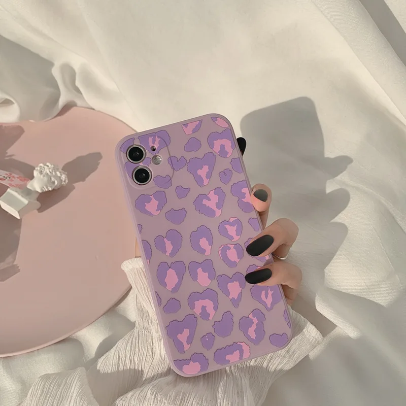 2022 new Cow Leopard Zebra pattern phone case for iphone 11 13 14 Pro Max 12 mini 7 8 plus XR XS MAX soft silicone Cover fundas