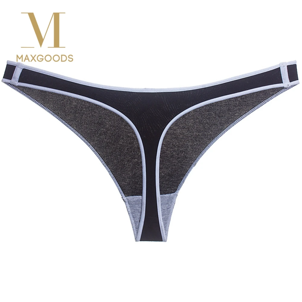 Летние спортивные дизайнерские трусы в полоску Бесшовные женские с низкой