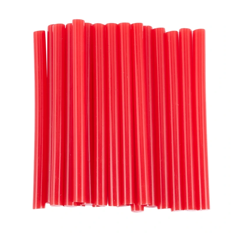 

20Pcs Red Hot Melt Glue Gun Adhesive Sticks 7X100mm For Craft Model