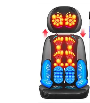 Электрический массажный стул для всего тела Массажная подушка шеи спины талии