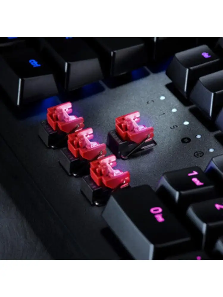 

4Pcs Razer Red Optical Switches Hot Swap Switch for Razer Huntsman Elite Gaming Mechanical Keyboard Switches