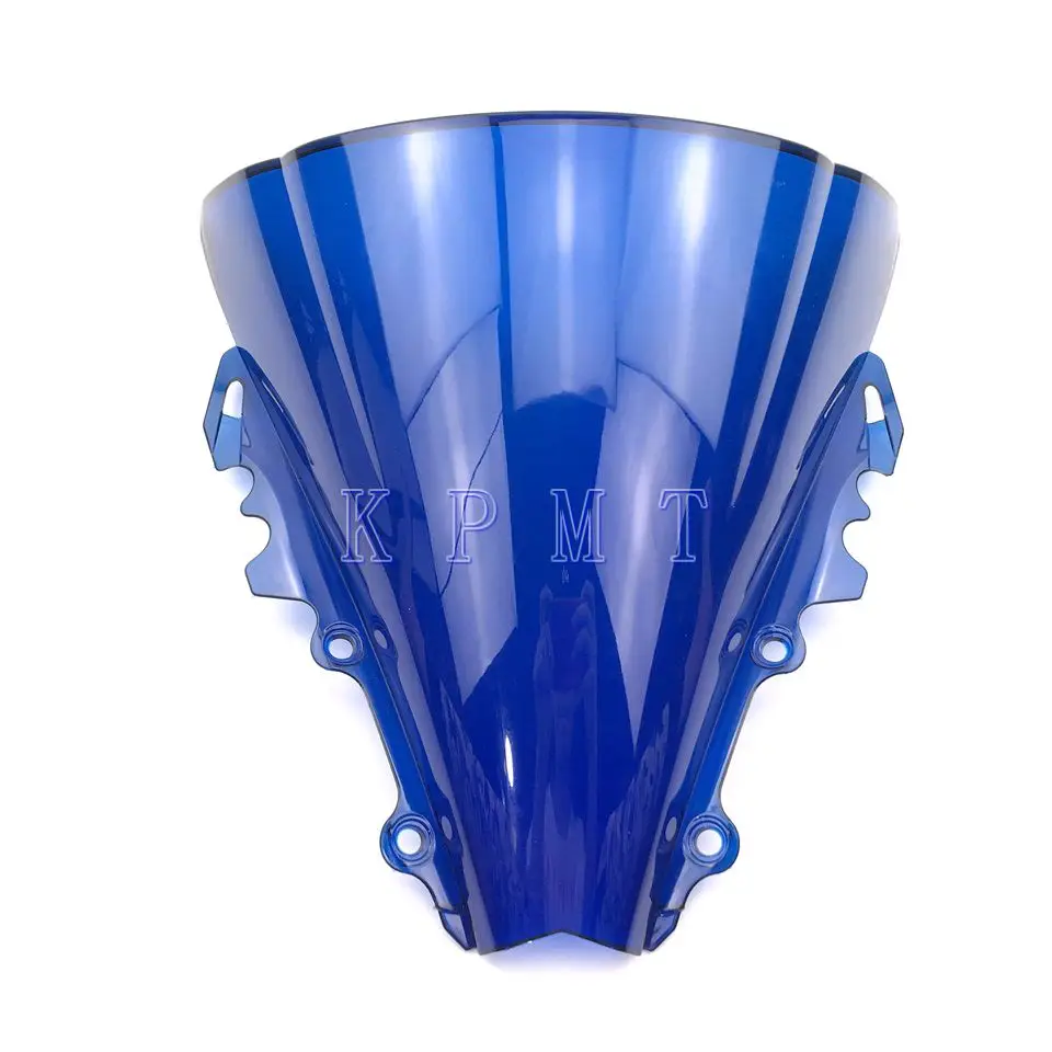 Ветровое стекло YZF R6 2006 2007 черное с двойными пузырьками для Yamaha YZF-R6 600 06 07 пластик |