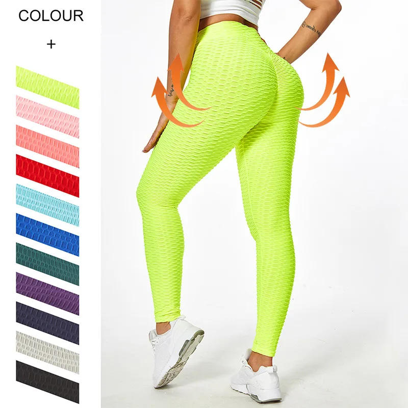 

Женские эластичные леггинсы с высокой талией, спортивные Леггинсы, упражнения, леггинсы для бега и фитнеса