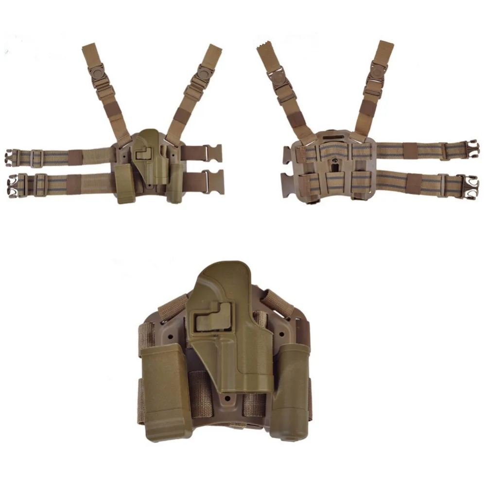 

Tactical Gun Holster for H&K USP Polymer Drop Leg Thigh Holster for H&K Compact USP Pistol