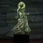 Креативная трехмерная Ночная лампа с трещинами, светодиодный ночник с дистанционным управлением, украшение для подарка, настольная лампа, светильник льник для спальни, комнаты