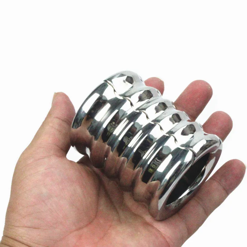 Кольца из нержавеющей стали на мошонку подвесная промежность скрепленная